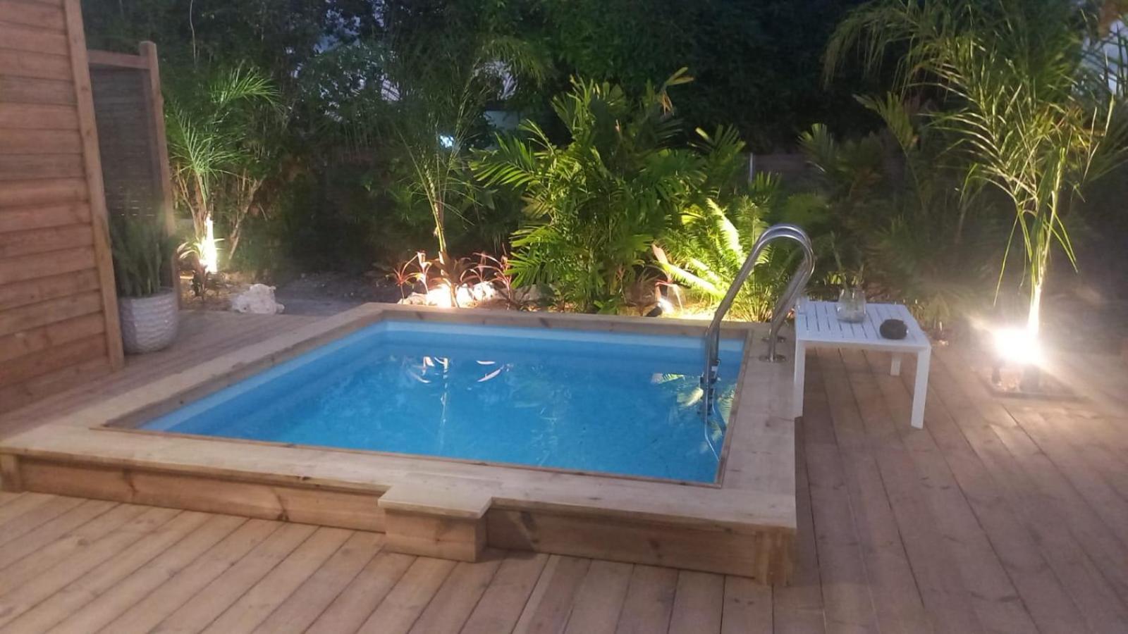 Villa L'Anjou Creole A Sainte Anne En Guadeloupe Avec Piscine Privee Et 2 Chambres Pour 4 Personnes 外观 照片