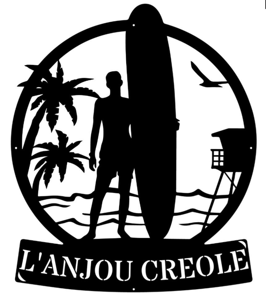Villa L'Anjou Creole A Sainte Anne En Guadeloupe Avec Piscine Privee Et 2 Chambres Pour 4 Personnes 外观 照片